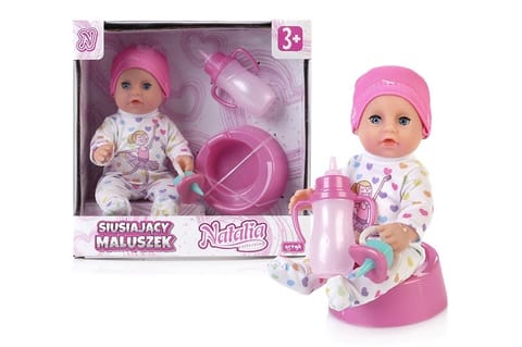 ⁨Doll Natalia peeing baby 17 cm⁩ at Wasserman.eu