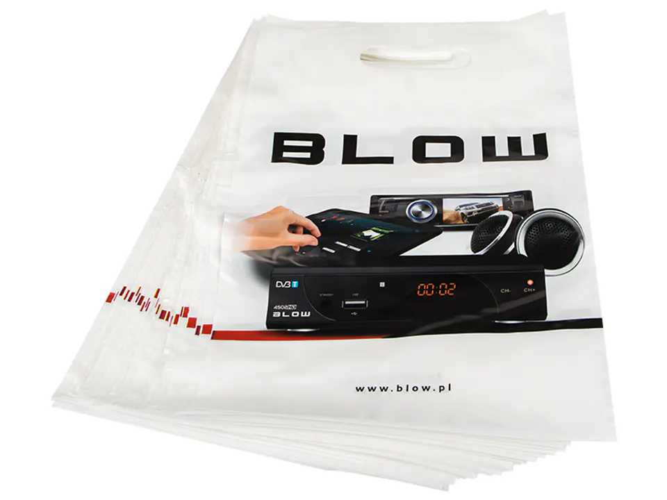 ⁨2791# Reklamówki blow 25x35 op=50szt⁩ w sklepie Wasserman.eu