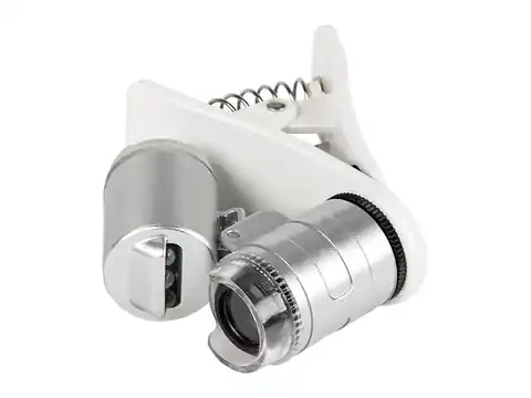 ⁨Mini magnifier - lamp with clip⁩ at Wasserman.eu
