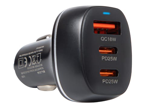 ⁨75-787# Ładowarka samochodowa gn.usb+usb-cx2 50w g50c⁩ w sklepie Wasserman.eu