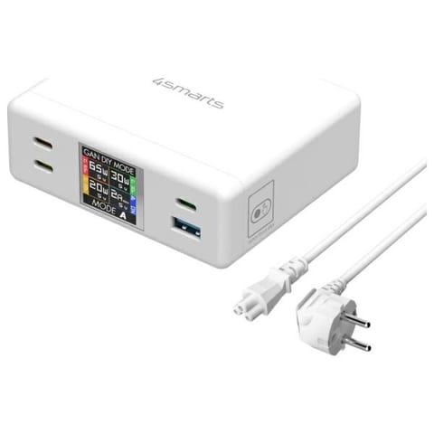 ⁨4smarts Stacja ładująca 130W GaN DIYMode biała/white 540130⁩ w sklepie Wasserman.eu