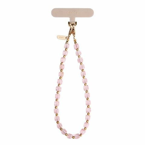 ⁨UNIQ Coehl Candy Gem Handstrap            uniwersalny sznurek do telefonu na rękę różowy/pink candy⁩ w sklepie Wasserman.eu