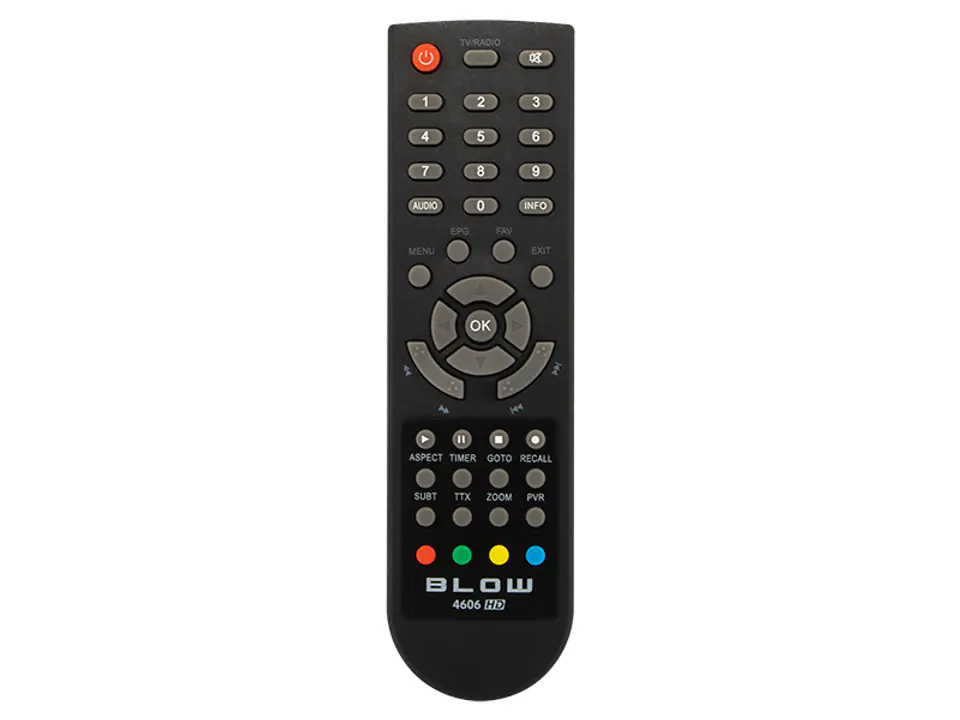 ⁨Remote control for blow 4606HD tuner ver.2⁩ at Wasserman.eu