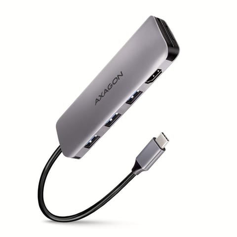 ⁨AXAGON HMC-HCR3A Hub 3x USB-A SD/microSD + HDMI⁩ at Wasserman.eu