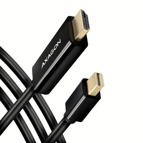 ⁨AXAGON RVDM-HI14C2 cabl e 1.8m MiniDP to HDMI 4⁩ at Wasserman.eu
