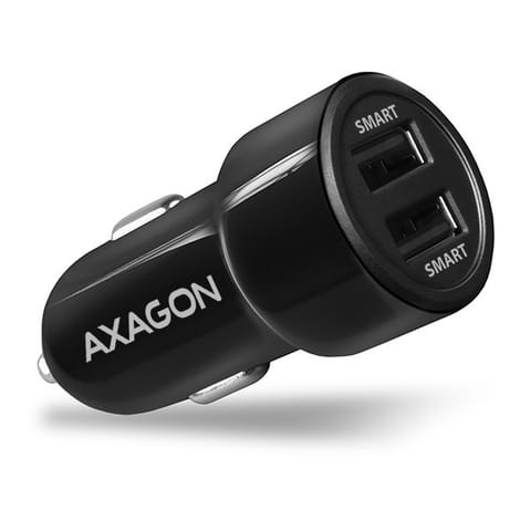 ⁨AXAGON PWC-5V5 24W car charger 2x port 2,4A⁩ at Wasserman.eu