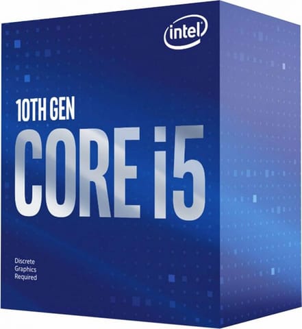 ⁨Procesor INTEL Core i5-10400F BOX (2.9 GHz /12 MB /Socket 1200 )⁩ w sklepie Wasserman.eu