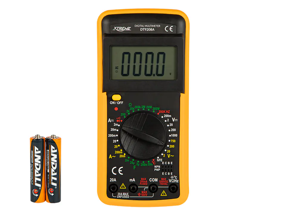 ⁨DT9208A Digital Meter⁩ at Wasserman.eu