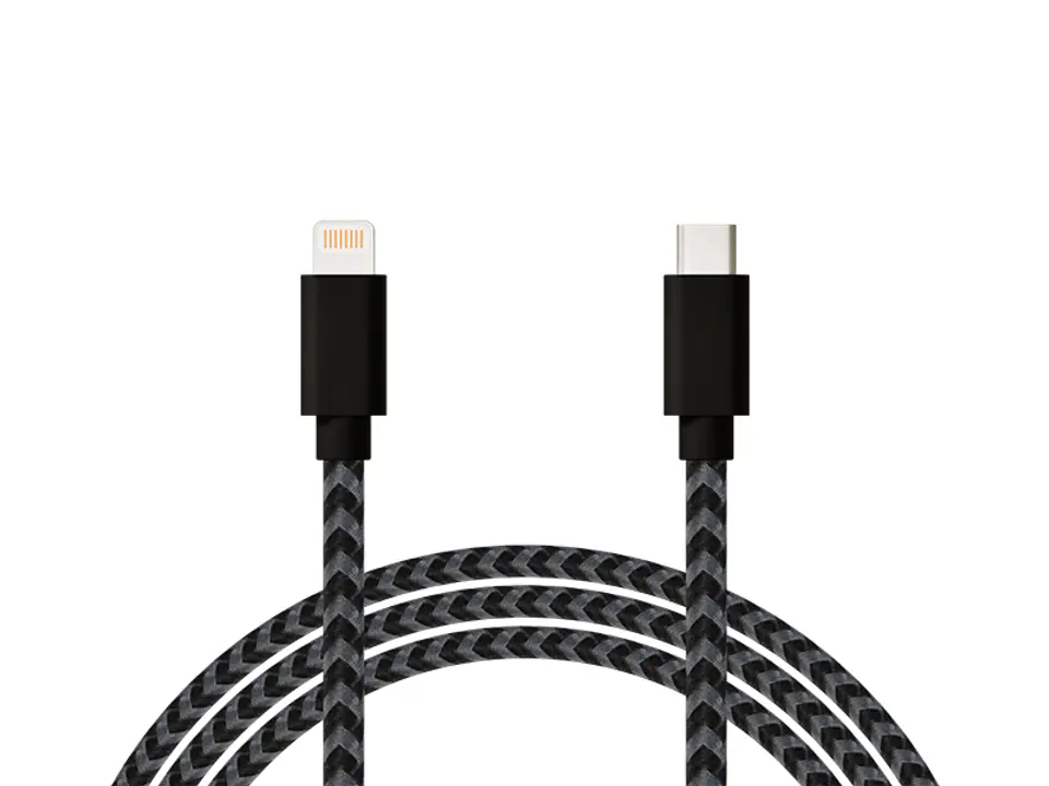 ⁨66-143# Przył.usb-c -iphone 1m plecionka⁩ w sklepie Wasserman.eu