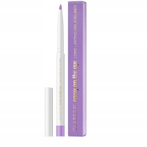 ⁨CLARESA Easy on the eye Kredka do oczu żelowa 04 Purple Daisy⁩ w sklepie Wasserman.eu