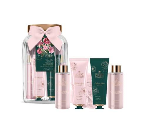 ⁨THE LUXURY BATHING COMPANY Zestaw prezentowy Velvet Rose & Peony - Pur Indulgence 1op.⁩ w sklepie Wasserman.eu