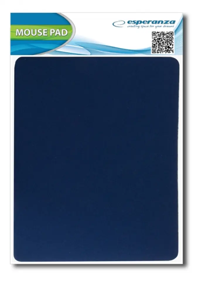 ⁨EA145B Esperanza mouse pad material blue⁩ at Wasserman.eu