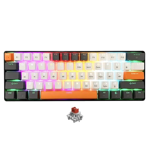 ⁨MEDIA-TECH MECHANICAL KEYBOARD 60% MT1258⁩ at Wasserman.eu