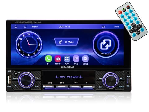 ⁨78-355# Radio blow avh-686b rds mp3/usb/micro sd/bluetooth⁩ w sklepie Wasserman.eu