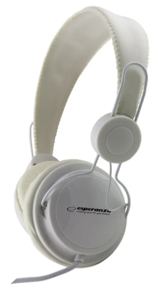 ⁨EH148W Esperanza audio sensation headphones white⁩ at Wasserman.eu