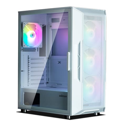 ⁨Computer case I3 Neo ATX Mid Tower RGB 4xfan, white⁩ at Wasserman.eu