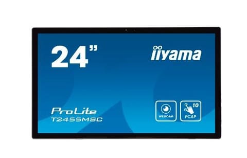 ⁨Monitor dotykowy 24 cale T2455MSC-B1 POJ.10PKT.IPS,HDMI,DP,USB3.0,CAM,MIC⁩ w sklepie Wasserman.eu