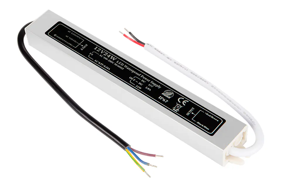 Power supply for LED systems 12V/ 2A 24W at Wasserman.eu