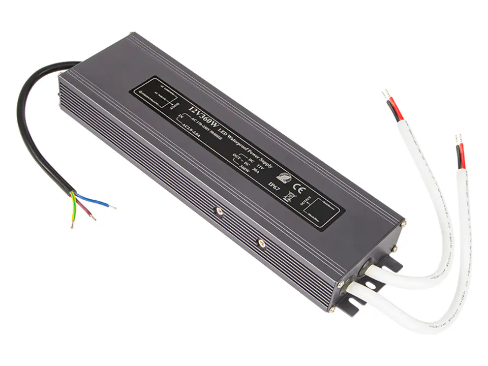 Power supply for LED systems 12V/60A 360W at Wasserman.eu