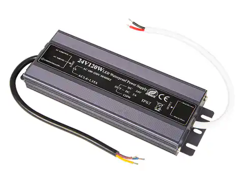 ⁨Power supply for LED systems 24V/ 5A 120W⁩ at Wasserman.eu