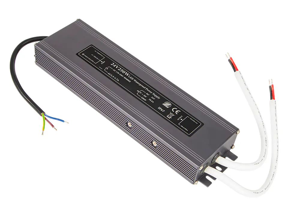 Power supply for LED systems 24V/10,41A 250W at Wasserman.eu