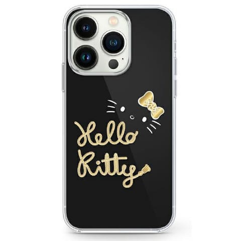 ⁨Hello Kitty HKHMP16XHGDIK iPhone 16 Pro   Max 6.9" czarny/black hardcase IML Golden Diva MagSafe⁩ w sklepie Wasserman.eu