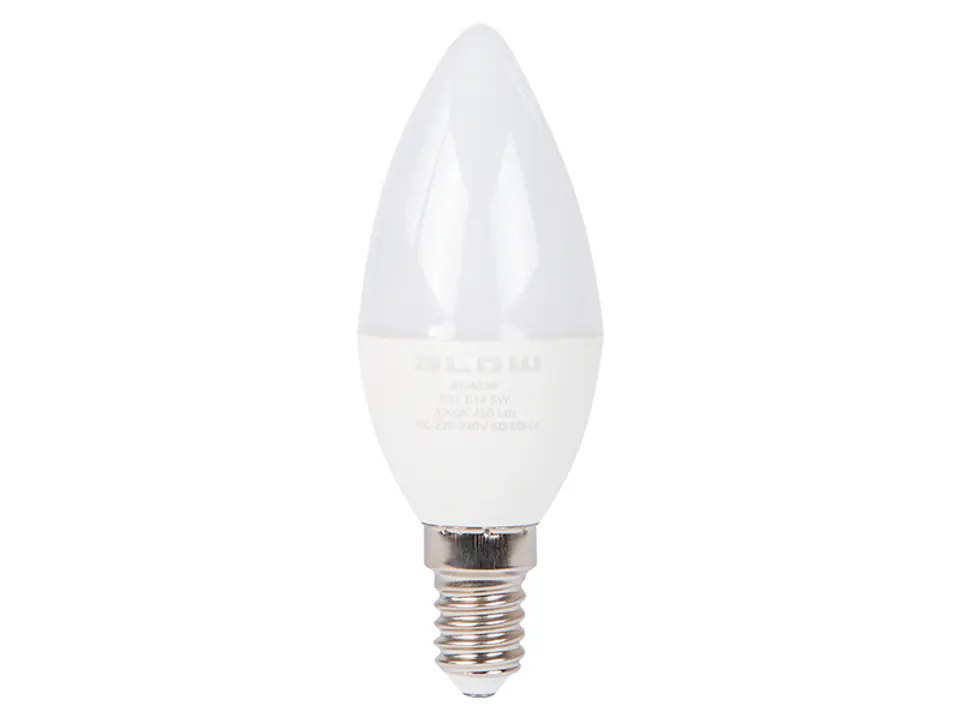 ⁨87-403# Żarówka led  e14 c37 eco 5w b.neutralna⁩ w sklepie Wasserman.eu