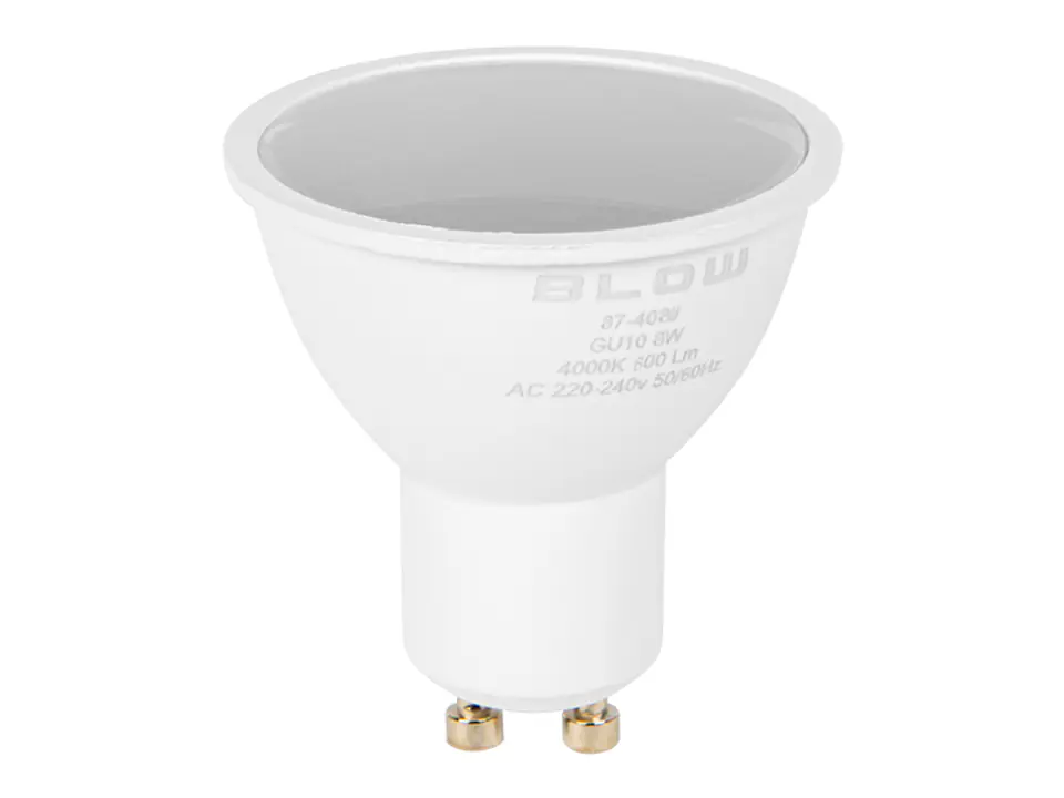 ⁨87-408# Żarówka led  gu10 8w 230v b.neutralna⁩ w sklepie Wasserman.eu