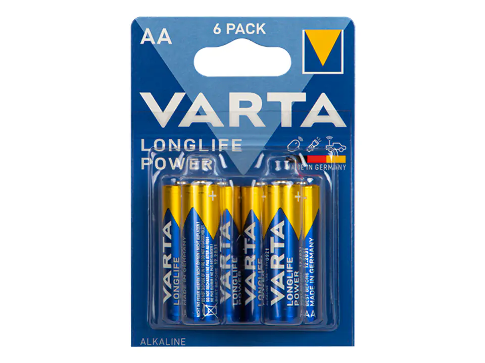 ⁨82-543# Bateria alkaliczna aa 1.5 lr6 varta⁩ w sklepie Wasserman.eu