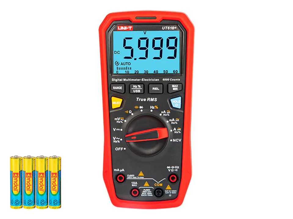 ⁨UT61B+ UNI-T (1PH) meter⁩ at Wasserman.eu