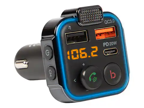 ⁨Transmiter FM BLOW Bluetooth5.1+QC3.0 (1PH)⁩ w sklepie Wasserman.eu