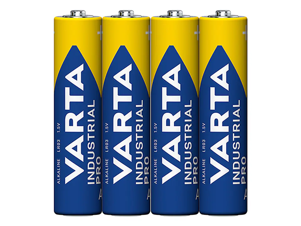 ⁨Alkaline battery AAA LR3 Varta INDUSTR⁩ at Wasserman.eu