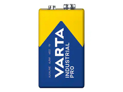 ⁨82-561# Bateria alkaliczna 9v 6lr61 varta indust⁩ w sklepie Wasserman.eu