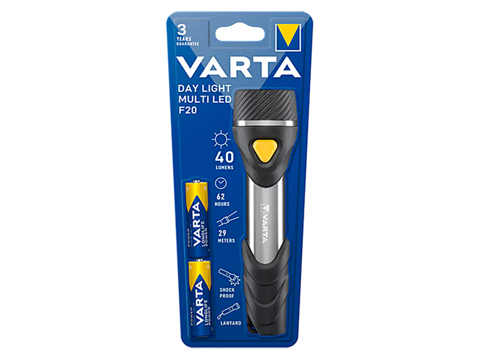 ⁨Day LIGHT MULTI LED Flashlight F20 VARTA⁩ at Wasserman.eu