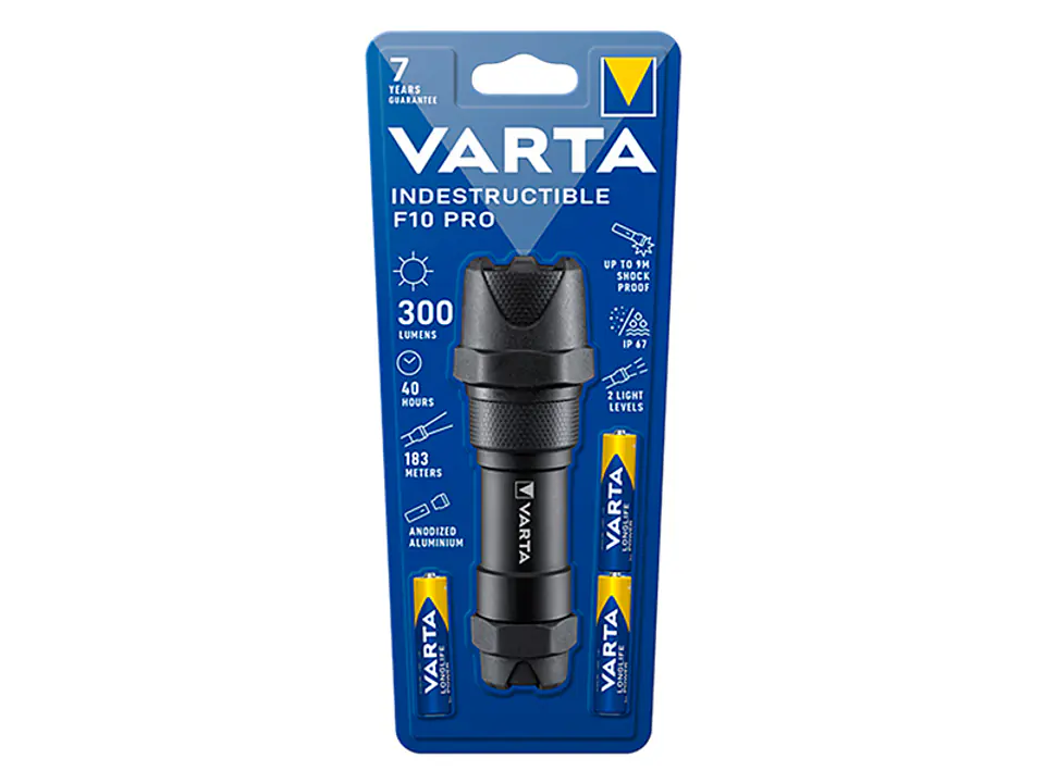 ⁨Latarka INDESTRUCTIBLE F10 PRO VARTA (1PH)⁩ w sklepie Wasserman.eu