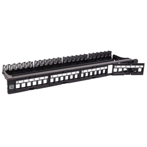 ⁨I-KS PP-24-DEN TECHLY 19 Patch panel⁩ w sklepie Wasserman.eu