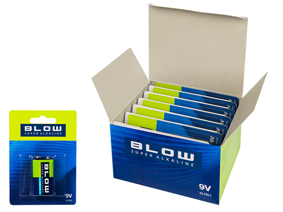 ⁨Battery BLOW SUPER ALKALINE 9V 6LR61 bl⁩ at Wasserman.eu