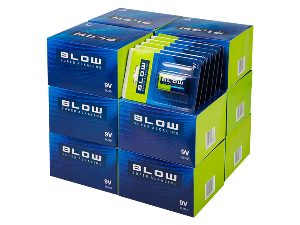 ⁨BLOW SUPER ALKALINE 9V 6LR61 bl (1PH) battery⁩ at Wasserman.eu