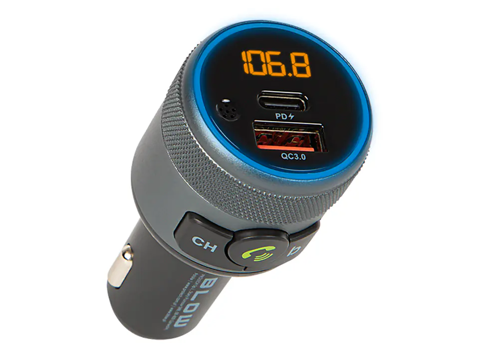 BLOW FM Transmitter Bluetooth5.1+QC3.0 at Wasserman.eu