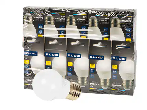 ⁨LED bulb E27 G45 ECO 7W neut.10pcs⁩ at Wasserman.eu