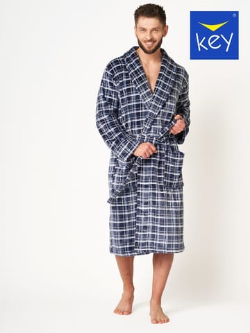 ⁨SZLAFROK KEY MGL-432 B24 (kolor krata, rozmiar M/L)⁩ w sklepie Wasserman.eu