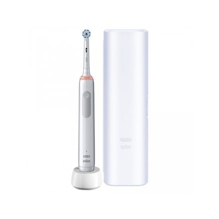 ⁨Szczoteczka elektryczna Oral-B Pro 3 3500 Sensi, biała⁩ w sklepie Wasserman.eu