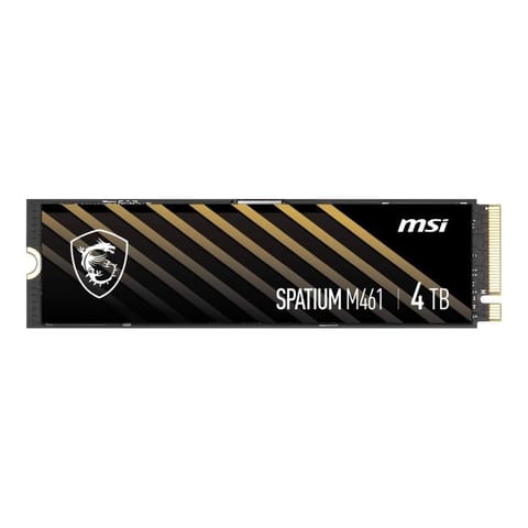 ⁨MSI SPATIUM M461 PCIe 4.0 NVMe M.2 4TB PCI Express 4.0 3D NAND⁩ w sklepie Wasserman.eu