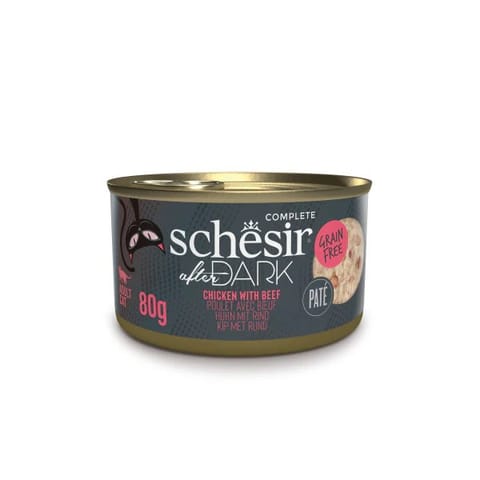 ⁨SCHESIR AFTER DARK PATÉ Kurczak z wołowiną 80g⁩ w sklepie Wasserman.eu