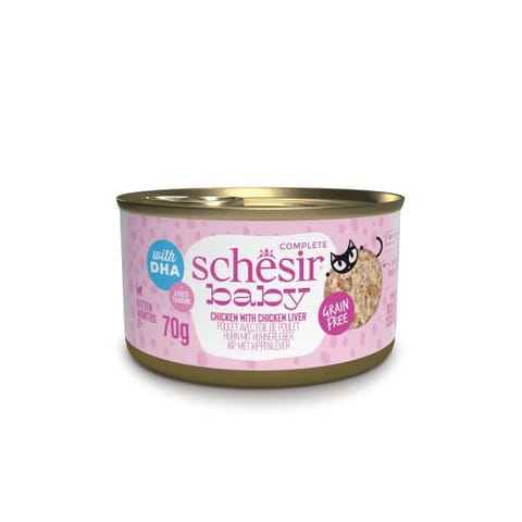 ⁨SCHESIR BABY Kurczak z LIVER 70g⁩ w sklepie Wasserman.eu