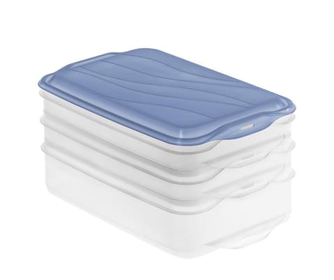 ⁨ROTHO Rondo Horizon blue - food storage container - 2 x 0,75l, 1 x 1,35l⁩ at Wasserman.eu