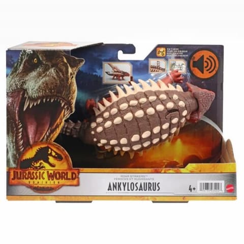 ⁨Jurassic World Dinozaur Dziki ryk Ankylozaurus dinozaur HDX36 HDX17 MATTEL⁩ w sklepie Wasserman.eu