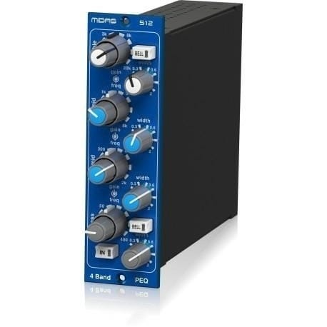 ⁨Midas PARAMETRIC EQUALISER 512 V2 Moduł korektora parametrycznego w formacie 500⁩ w sklepie Wasserman.eu