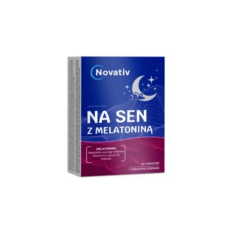 ⁨Novativ Na sen with melatonin 30 tablets⁩ at Wasserman.eu