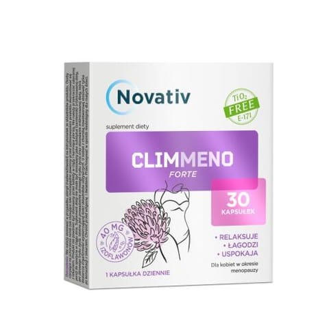 ⁨Novativ ClimMeno Forte 30 capsules⁩ at Wasserman.eu